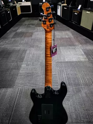 Ernie Ball Music Man Cutlass Floyd HSS with Locking Tremolo - Slymer Burst 5